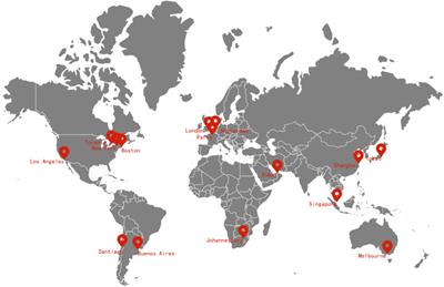 Comprehensive evaluation of global health cities development levels